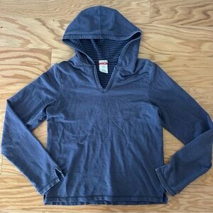 Danskin Now Navy Hooded Top